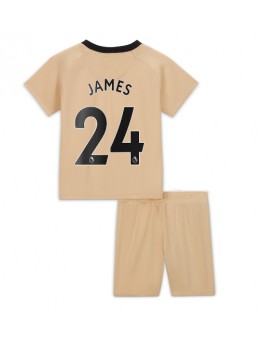 Chelsea Reece James #24 Ausweichtrikot für Kinder 2022-23 Kurzarm (+ Kurze Hosen)